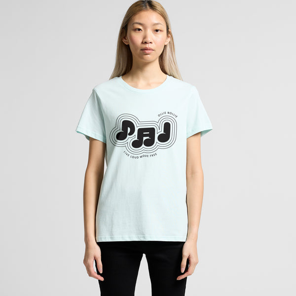 Live Loud Move Free Tee