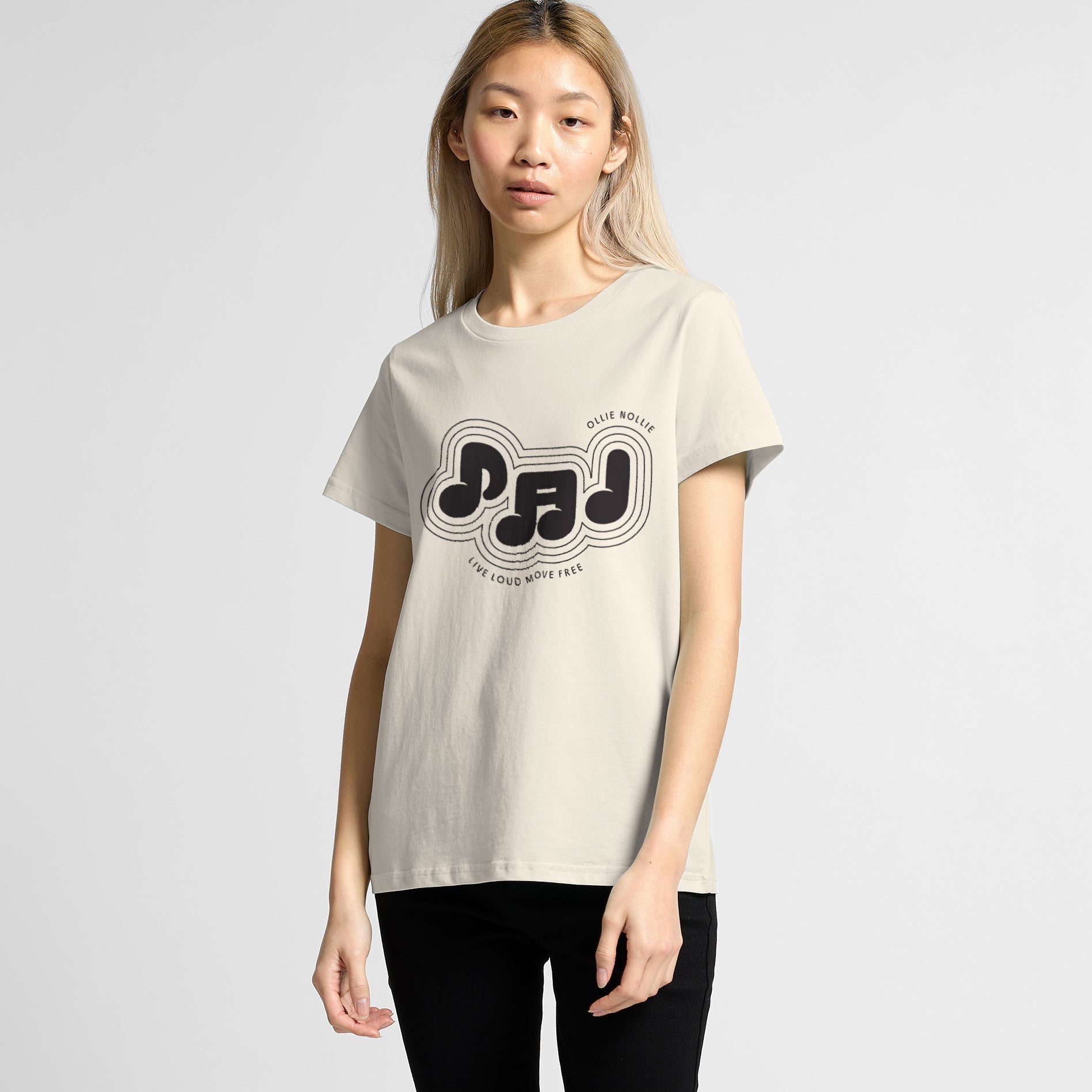 Live Loud Move Free Tee