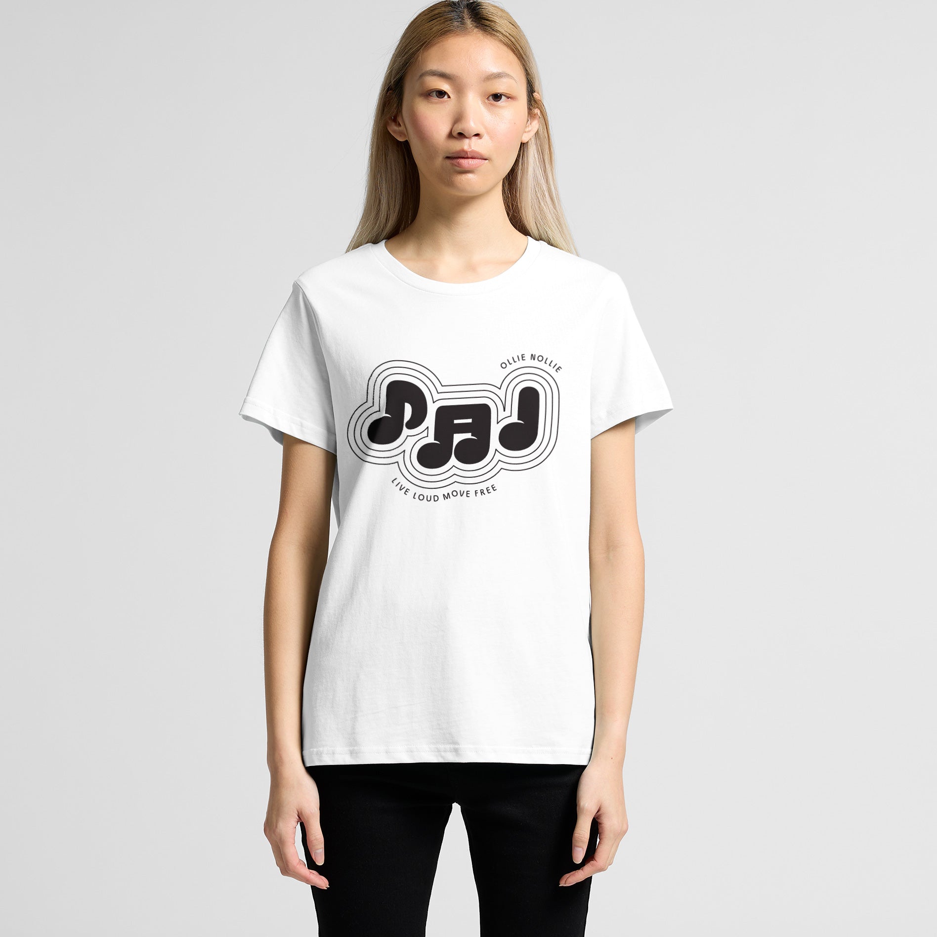 Live Loud Move Free Tee