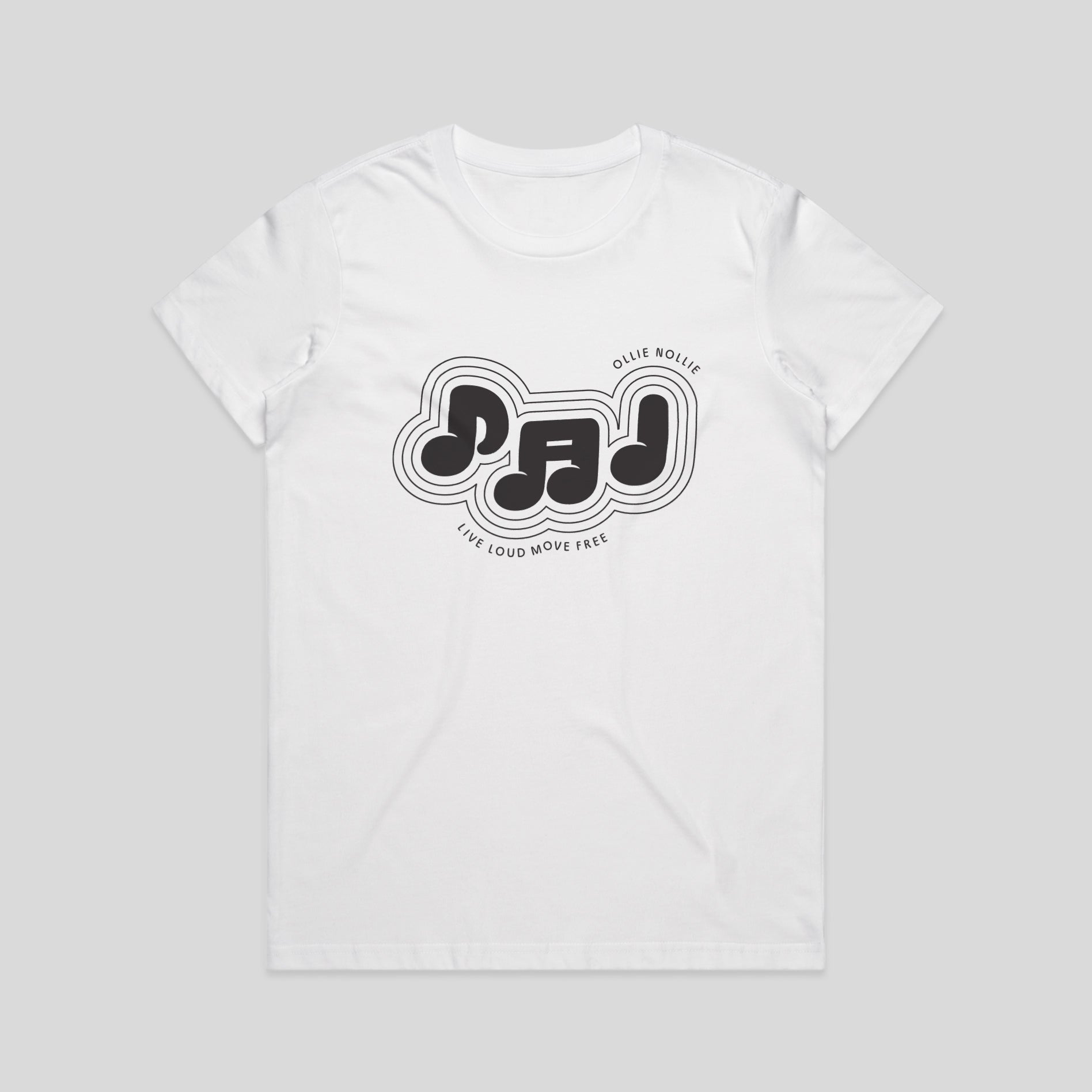 Live Loud Move Free Tee